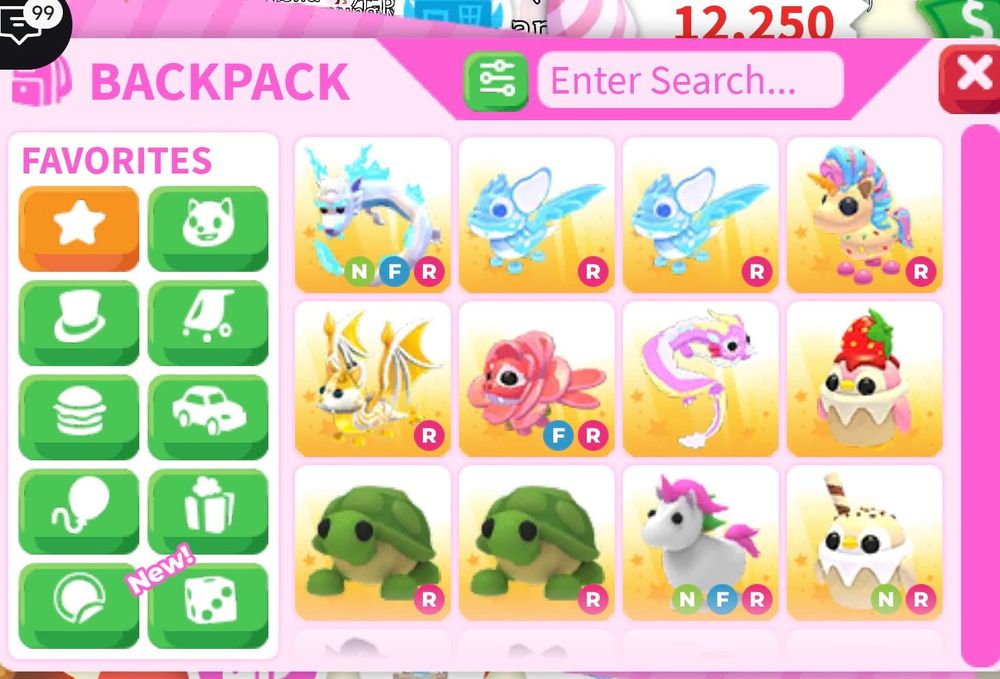 Продаж петів з гри adopt me