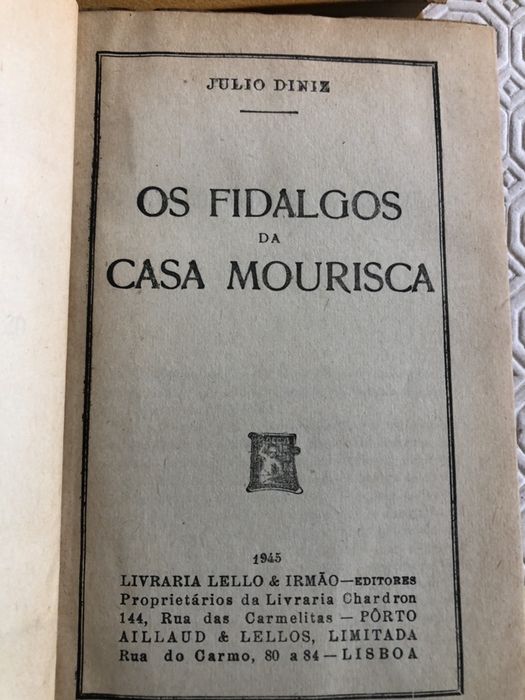 Obras de Júlio Diniz