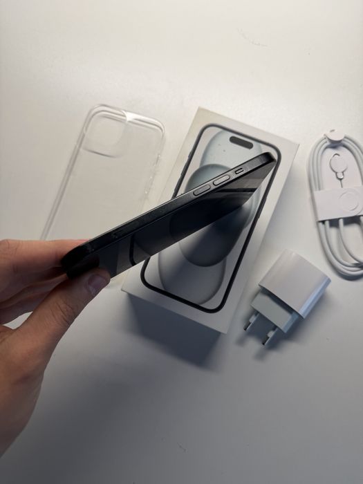 iPhone 15 256gb bateria 100% komplet