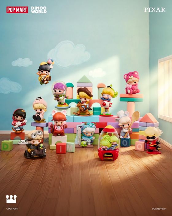 POP MART DIMOO × Disney Pixar Series Blind Box