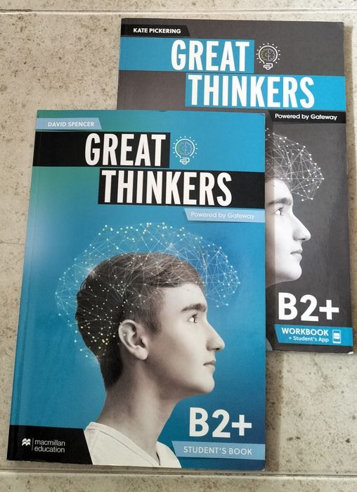 Livro e caderno de atividades de Inglês para o Secundário.