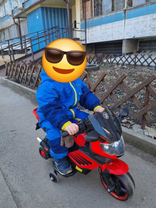Дитячий мотоцикл електро
