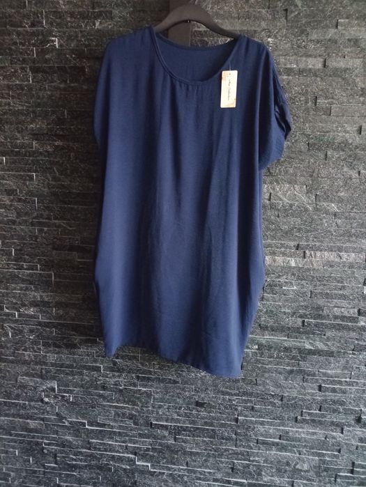 Granatowa,nowa sukienka.