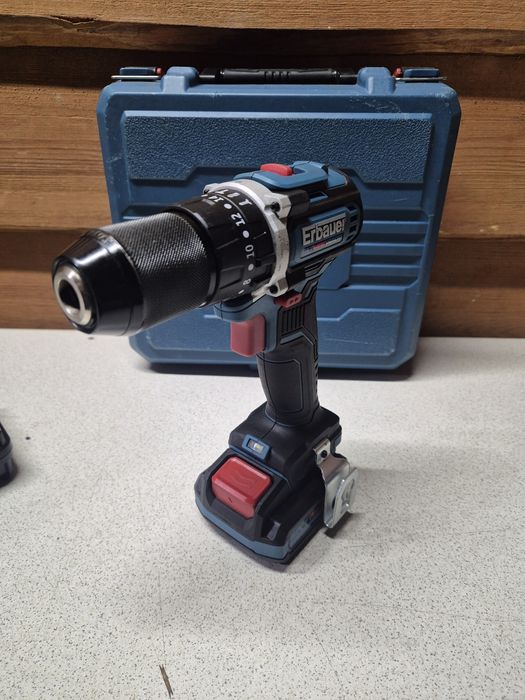 Erbauer Wkrętarka Udarowa Zestaw 2xAku 3.0Ah! F51