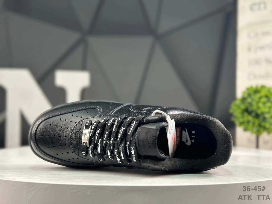 Nike Air Force 1 Low '07 Supreme Czarny  R.41