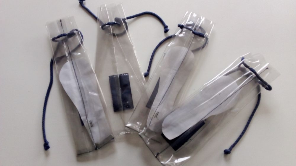 Sacos para sapatilhas ou acessórios de ballet