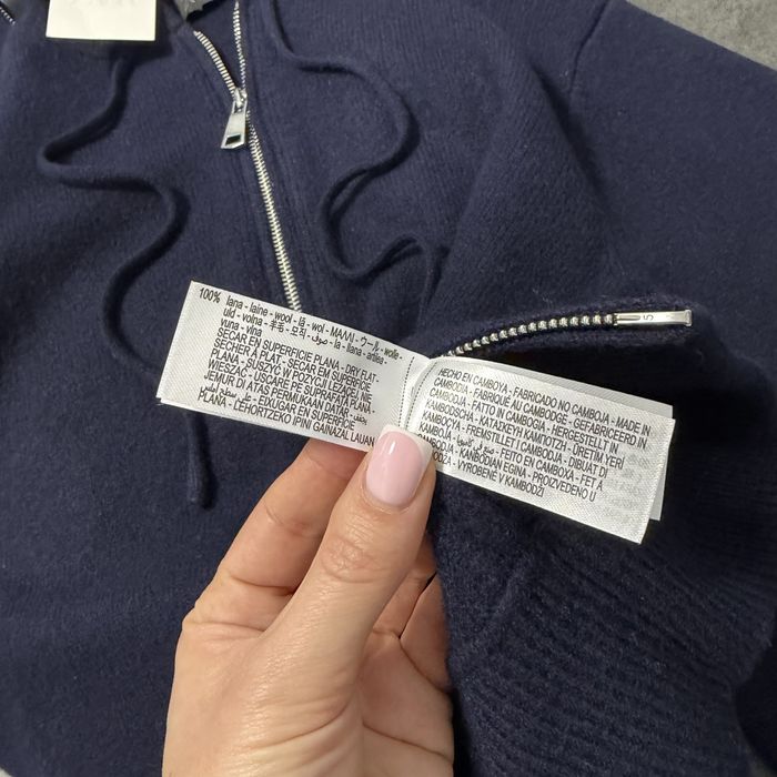 Зіп худі із 100% вовни Zara