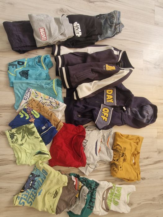 Paka ubran rozmiar 116