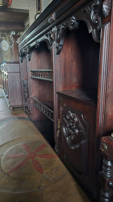 Móvel sala madeira maciça