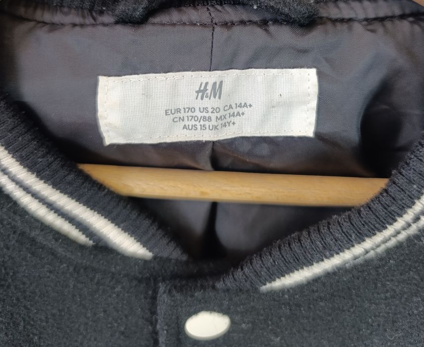 Kurtka bejsbolówka Bomberka męska H&M r.M baseball