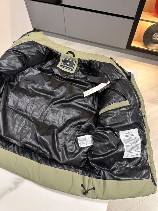 Мужская Куртка Пуховик Stone Island Чоловіча Куртка Пуховик