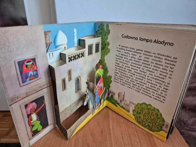 Cudowna lampa Aladyna rozkładana 3D 1978r.
