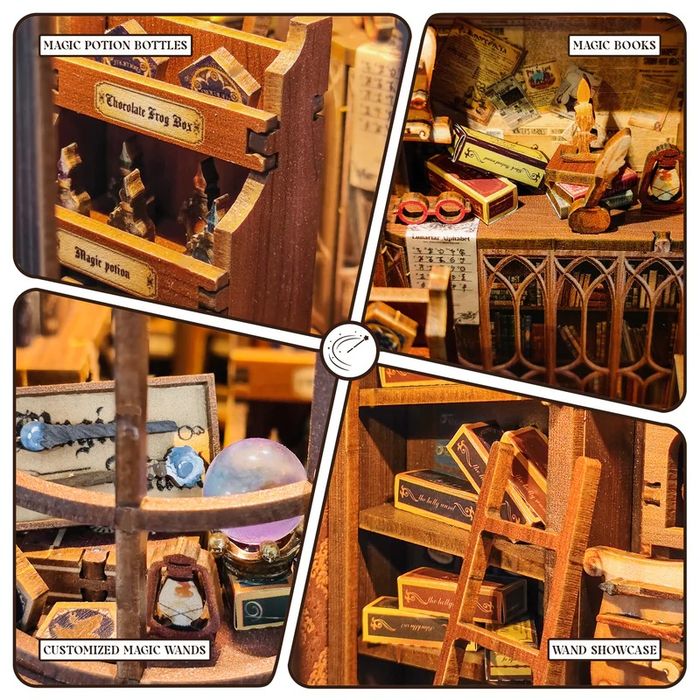БукНук "Magic Wand Store"DIY Крамниця чарівних паличок , Гаррі Поттер