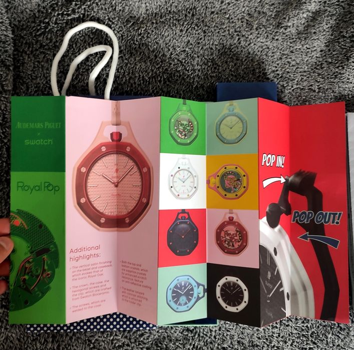 Swatch x AP Royal Pop Lan Ba