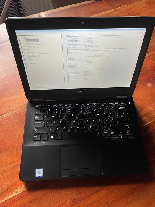 Dell E7270 i5/8GB RAM/SSD 120GB