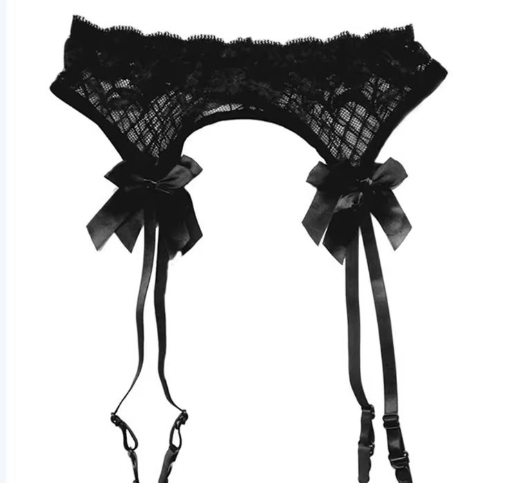 Пояс для чулков бант