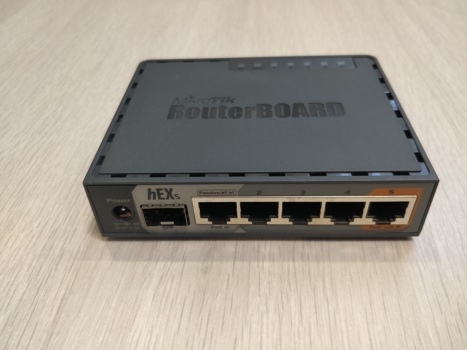 Маршрутизатор MikroTik hEX S (RB760iGS) новий в упаковці