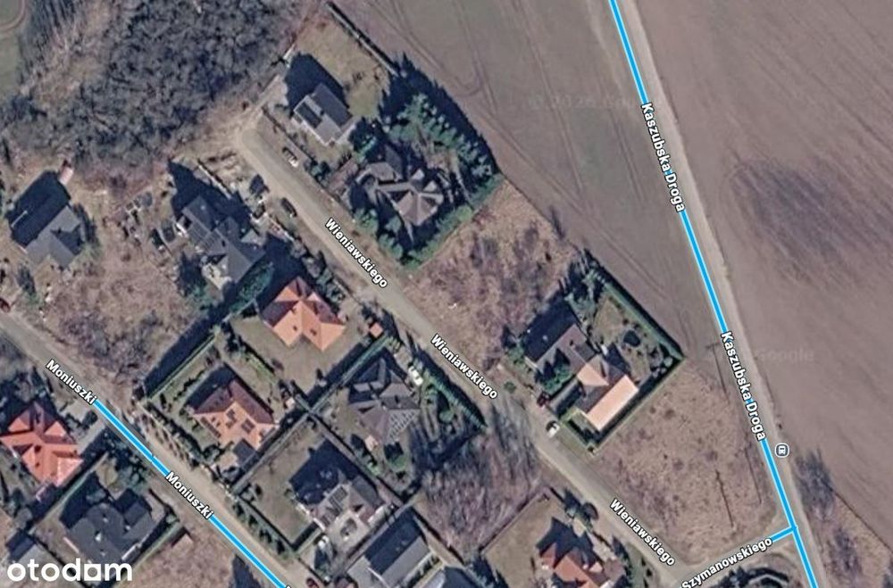 Działka budowlana 1144 m² z MPZP w Chwaszczynie, wyrównana, do zabudowy - Widok 3