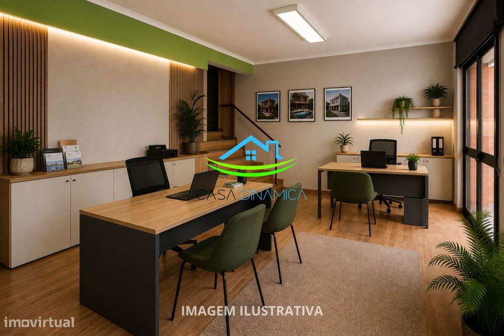 Espaço para Serviços com 5 Divisões, Kitchenette, Varanda e Terraç