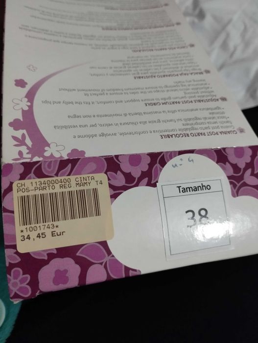 Cinta pós parto chicco