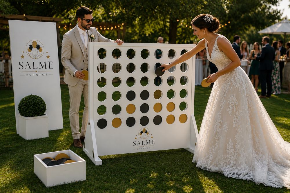 Aluguer de Jogos Gigantes para Casamentos e Eventos