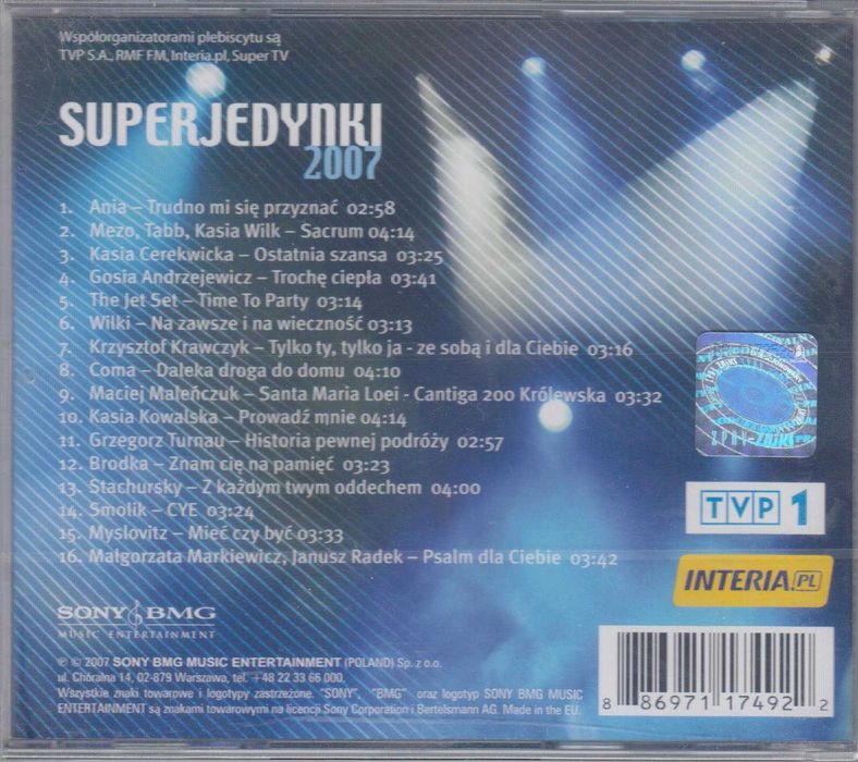CD _ KFPP Opole Superjedynki 2007.