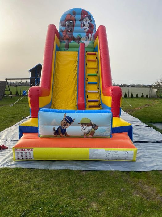 Dmuchaniec, zjeżdżalnia dmuchana.