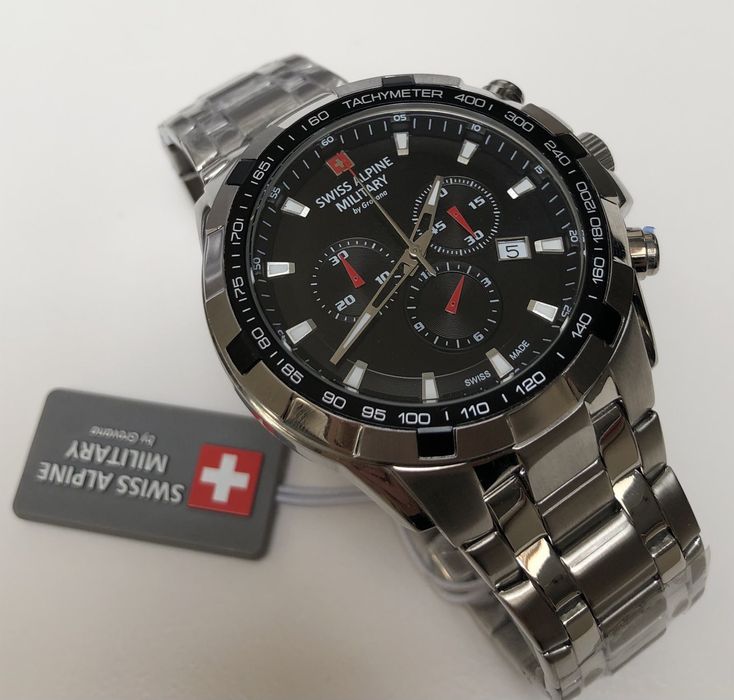 Чоловічий годинник Swiss Alpine Military by Grovana
