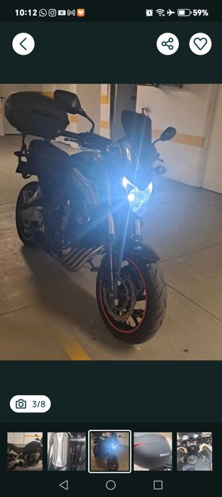 Moto Honda CB 650F