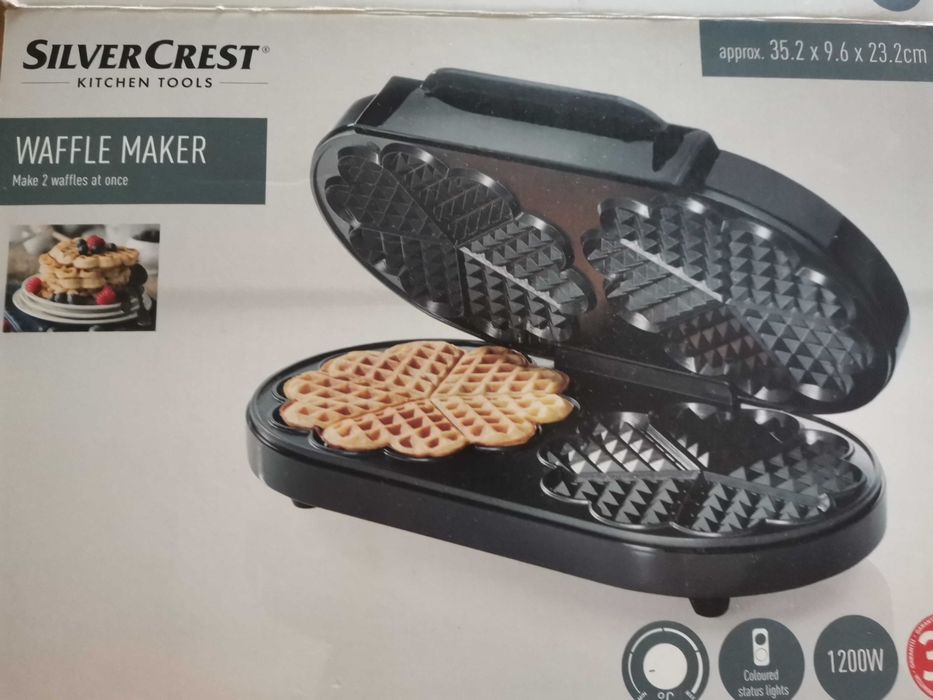Gofrownica podwójna Silvercrest Lidl