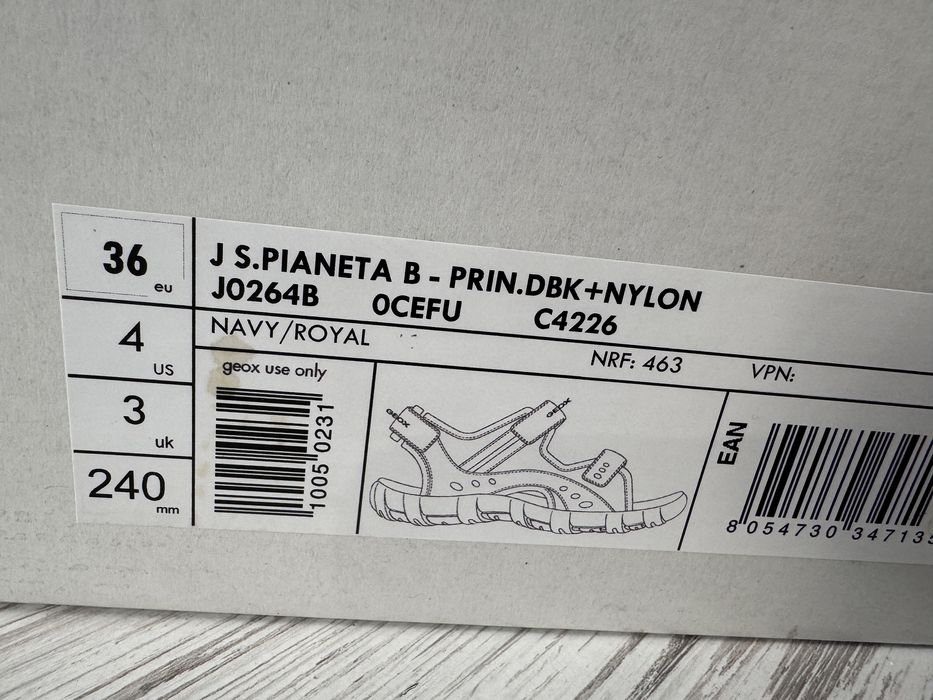 Продам босоніжки Geox 36р