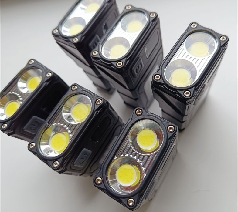 Фонарь тактический повербанк с поворотной головой