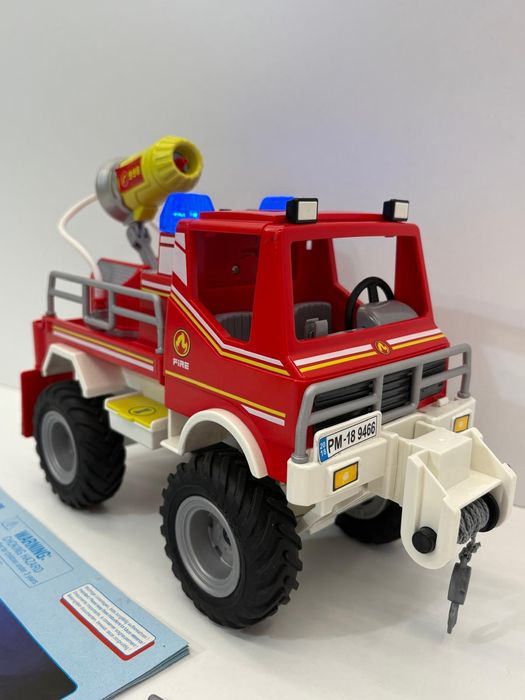 Playmobil wóz strażacki wóz strażacki terenowy strażacy