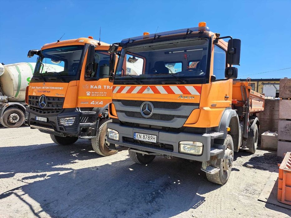 Transport 4X4 /Wywrotka/Betonomieszarka/Usługi HDS