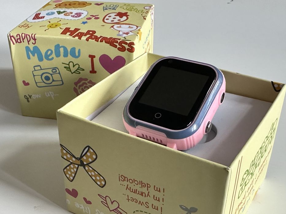 Zegarek dla dzieci LT21 różowy !!! sim 4G/GPS/WiFi/SOS !!!