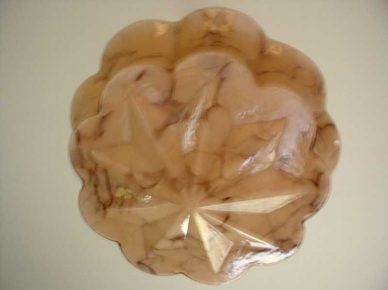 Art deco piękna ampla marmurek