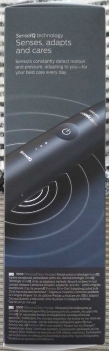 Escova de dentes eléctrica - Philips Sonicare 9900 Prestige - NOVA