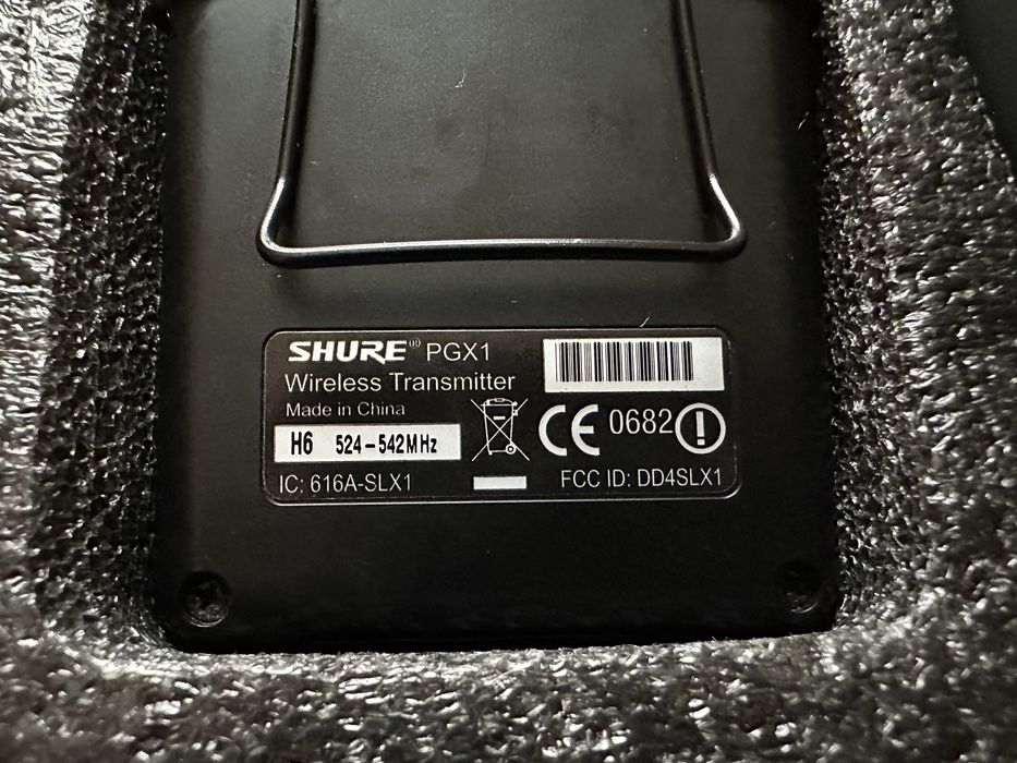 Радіомікрофон/гарнітуру Shure Pgx14/MX53. Петличка, гарнітура, бодіпак