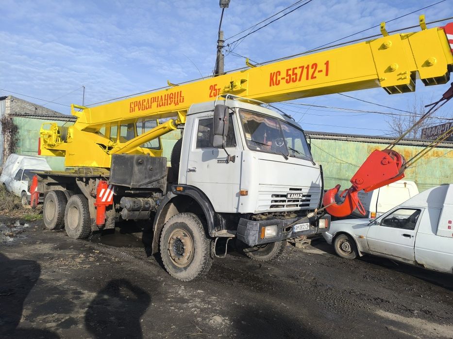 Послуги автокрана28м. ПДВ