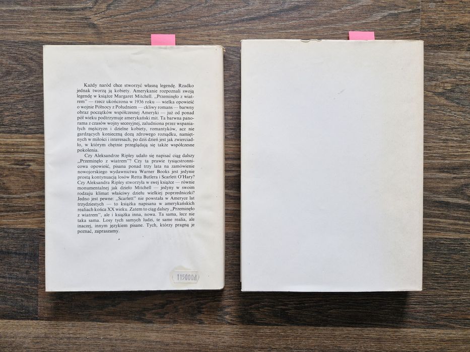 A1264. "Scarlett ciąg dalszy przeminęło z wiatrem" Margaret Mitchell