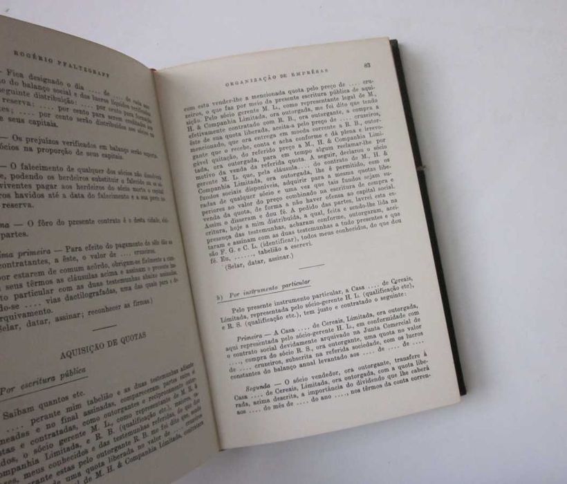 CONTABILIDADE - Colecção de 5 Livros Encadernados