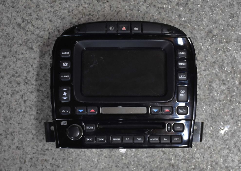 Jaguar XJ,  radio cd fabryczne, nawigacja 2W93 10E889 AG
