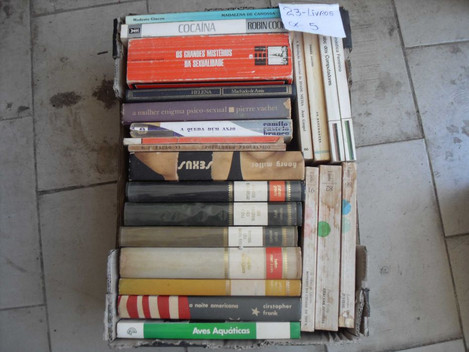 Livros usados diversos LOTE 174 livros