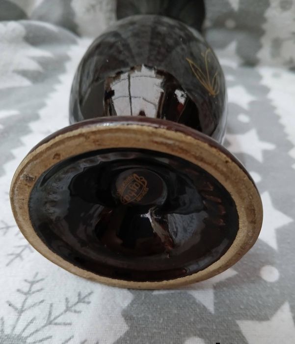 Wazon ceramiczny czarny Jasba
