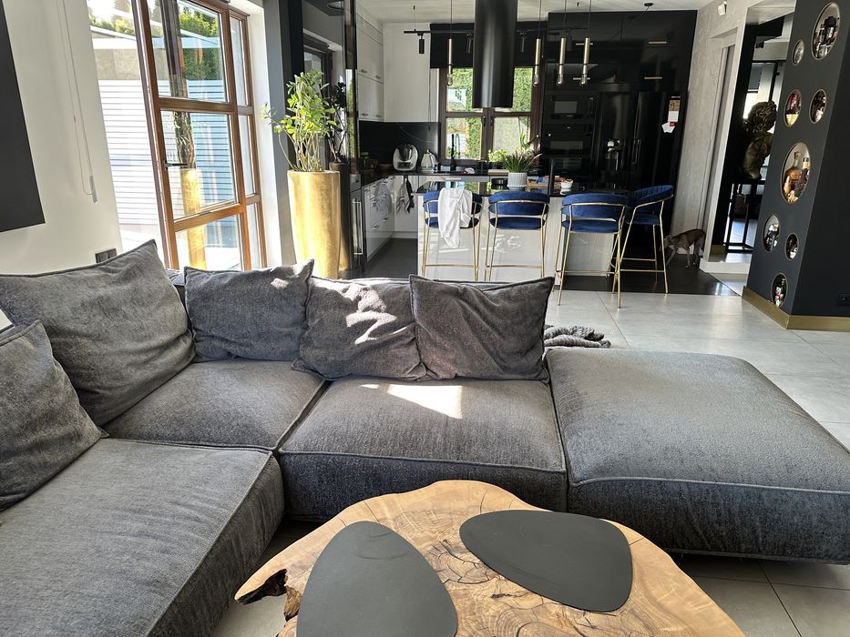 Duzy narożnik  szary