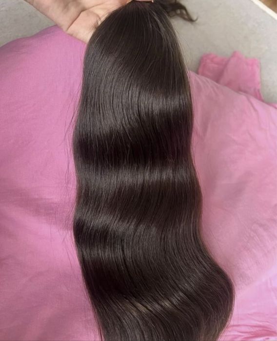 : wlosy dziewicze 47 cm 55 gr