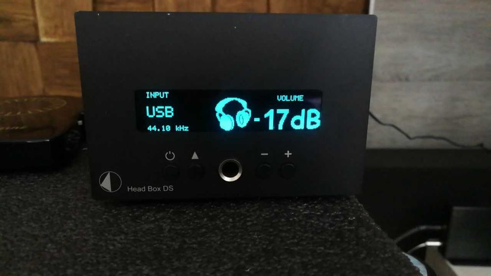 Pro-Ject Head Box DS цап + усилитель для наушников, Burr Brown 1792.