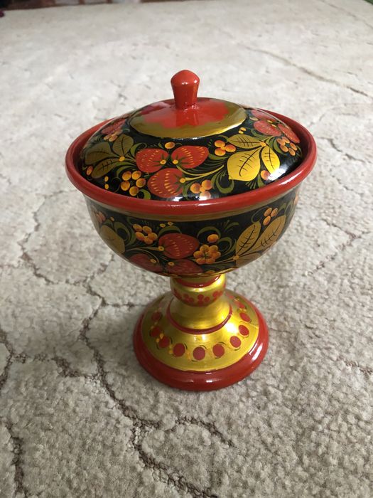 Хохлома цукерниця, ваза ітд.