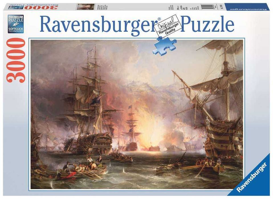 Puzzle Ravensburger 3000 Bombardowanie Algieru NOWE FOLIA