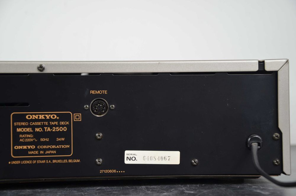 Deck ONKYO Integra TA-2500 |3 head|